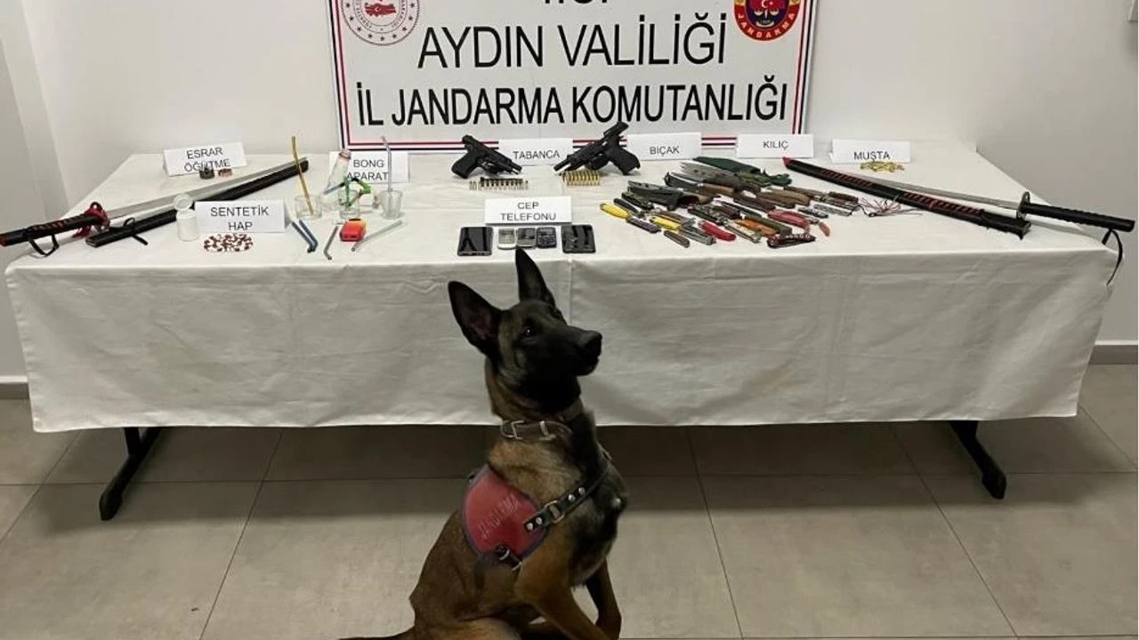 İNİRLİOVA’DA UYUŞTURUCU OPERASYONU