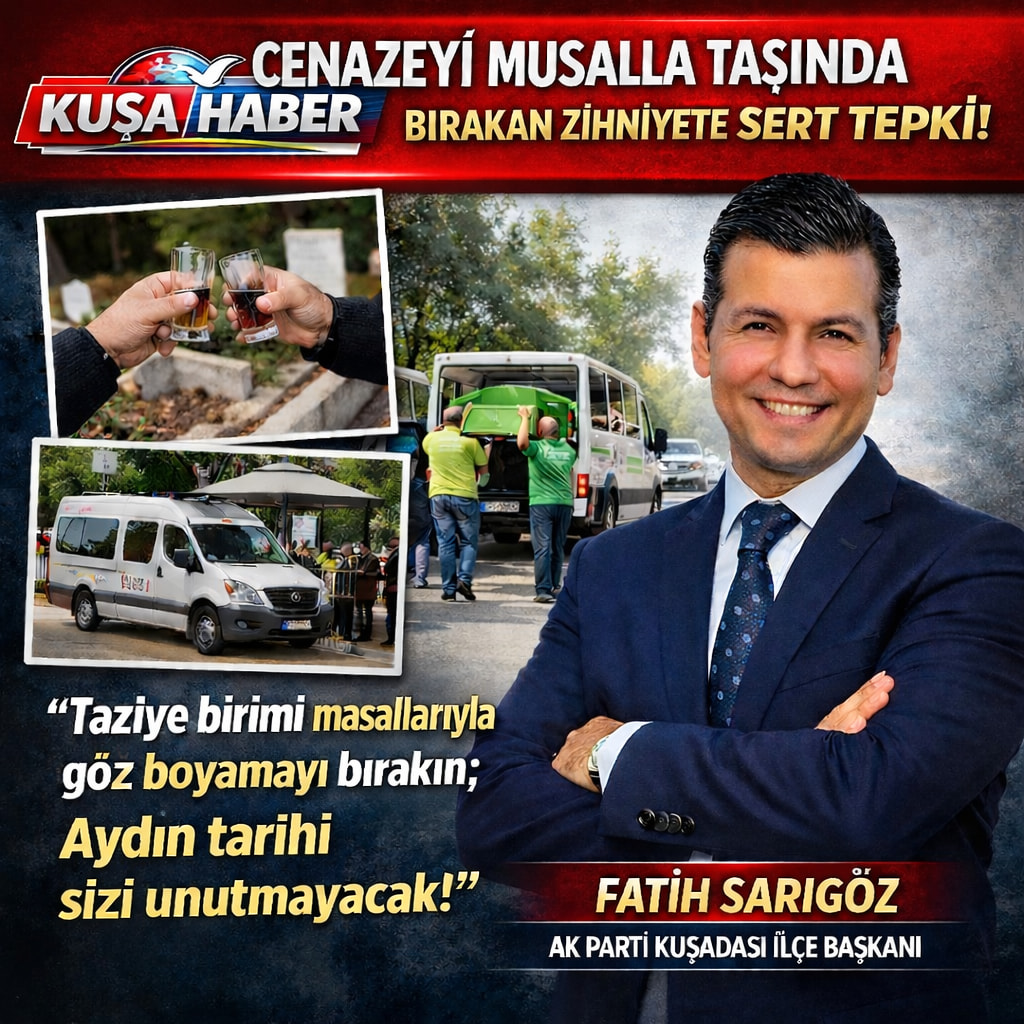 SARIGÖZ’DEN CHP’Lİ BELEDİYELERE SERT TEPKİ