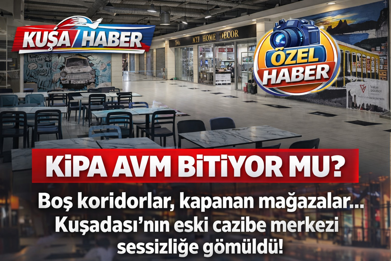 ÖZEL HABER…. KİPA AVM CAN ÇEKİŞİYOR
