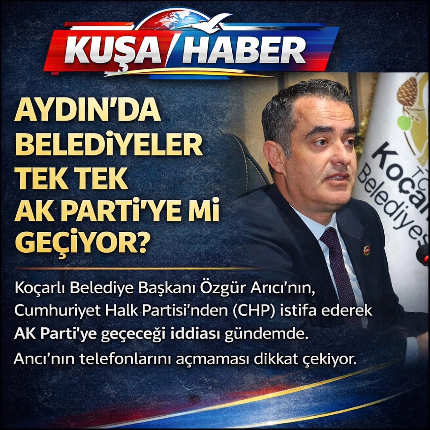 AYDIN’DA SİYASETTE HAREKETLİLİK: BELEDİYELER TEK TEK AK PARTİ’YE Mİ GEÇİYOR?