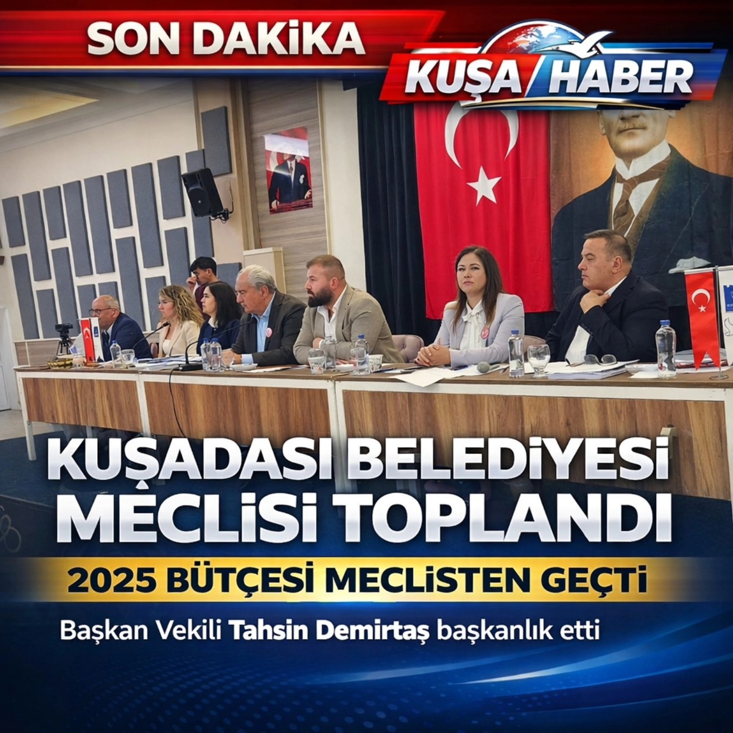 KUŞADASI BELEDİYESİ NİSAN AYI MECLİS TOPLANTISI GERÇEKLEŞTİRİLDİ